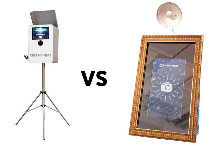 Fotobox Basic vs. Fotospiegel